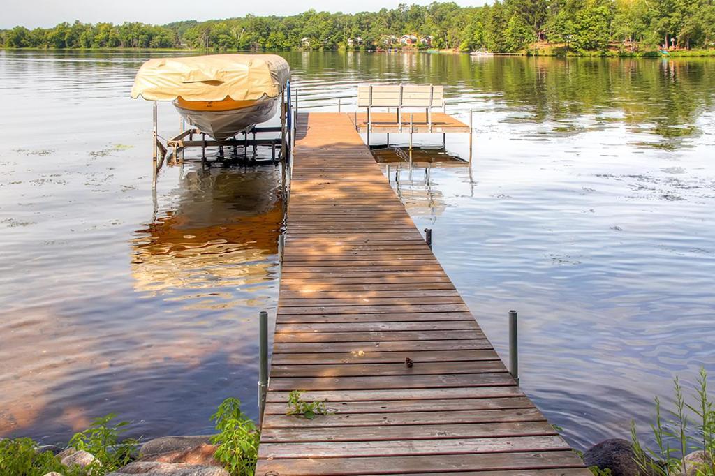 Lakefront Brainerd Cabin - Great Rice Lake Fishing Villa Exterior foto